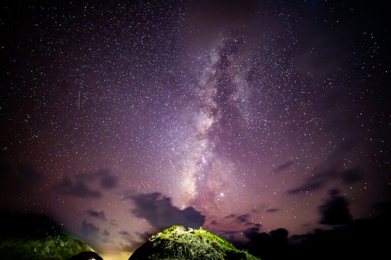 八重山的銀河（實訪照片）
